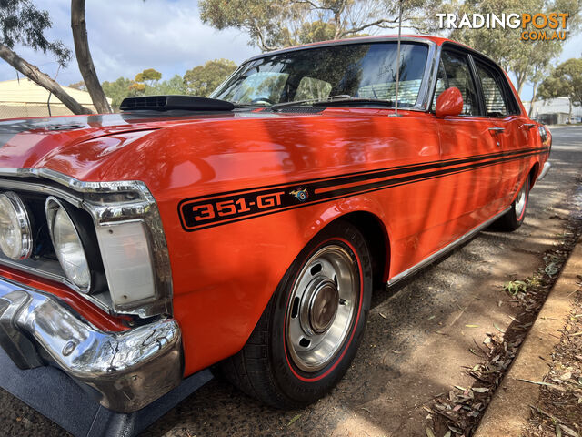 1971 Ford Falcon XY GT Sedan 4dr Auto 3sp 351 V8 Sedan Automatic