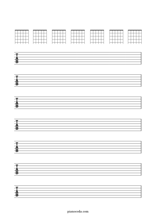 Free Printable Blank Sheet Music in PDF