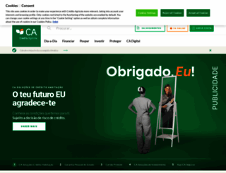 creditoagricola.pt screenshot