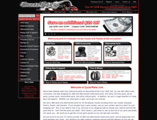 cycle-parts.com screenshot