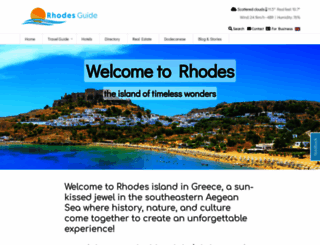 rhodesguide.com screenshot