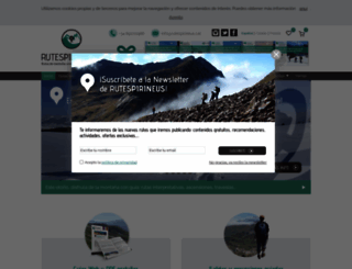 rutaspirineos.org screenshot