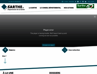 sarthe.com screenshot