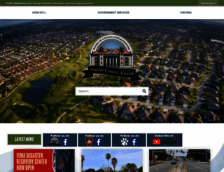 sumtercountyfl.gov screenshot