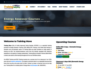 trainingmove.co.uk screenshot