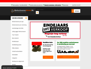 werkschoenenwinkel.nl screenshot