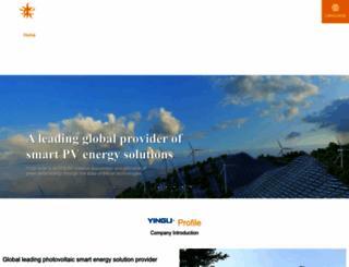 yinglisolar.com screenshot