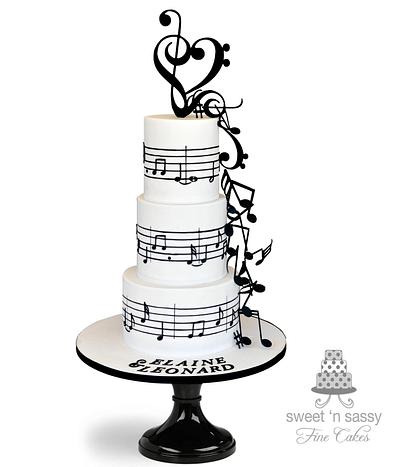 Love song - Cake by Sandy Lawrenson - Sweet 'n  Sassy