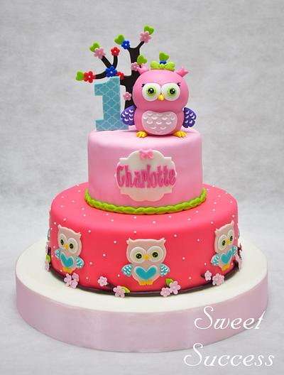 Owl Cake - Cake by Sweet Success