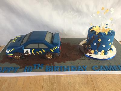 Subaru  - Cake by jen lofthouse