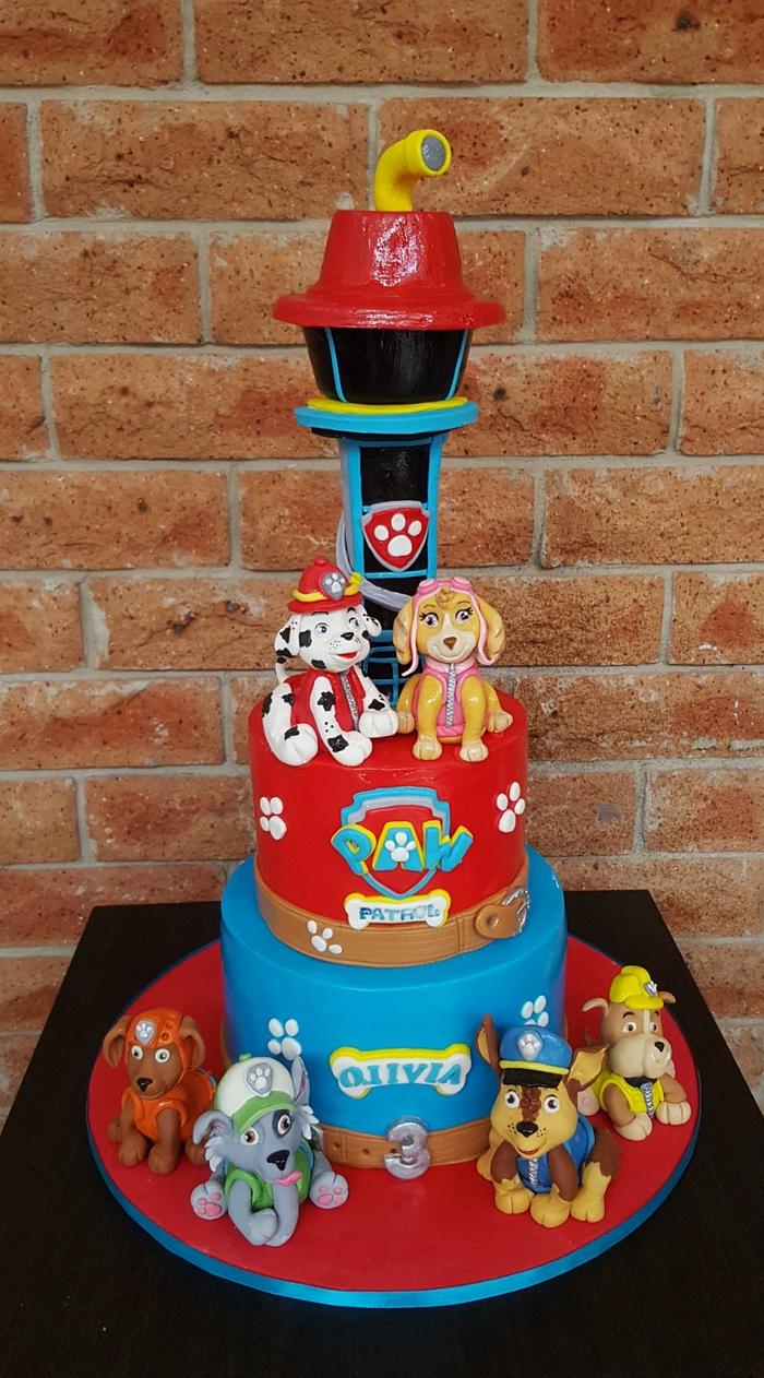 Paw Patrol cake 