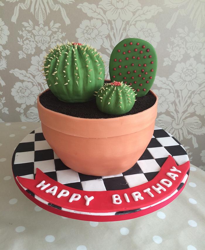 Cactus cake 