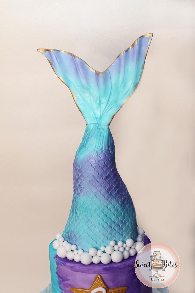 Mermaid Tail Cake - Cake this Again Collaboration - Cake - CakesDecor