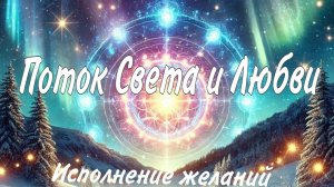 💕✨️ ПОТОК СВЕТА И ЛЮБВИ/ИСПОЛНЕНИЕ ЖЕЛАНИЙ 💕✨️