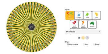 Country Picker Wheel