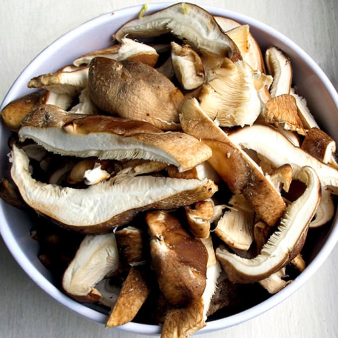 shiitake mushrooms