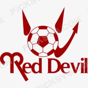 Manchester United Red Devil Svg 3