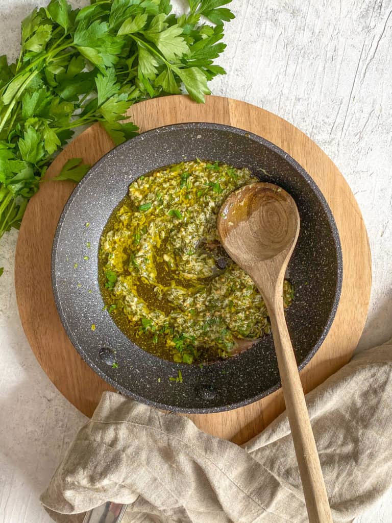 salad dressing in a bowl