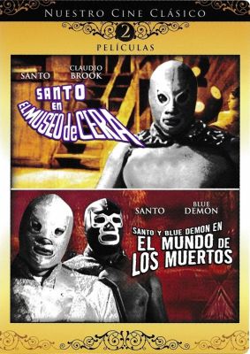 Santo en el Museo de Cera & Santo y Blue Demon en El Mundo de Los ...