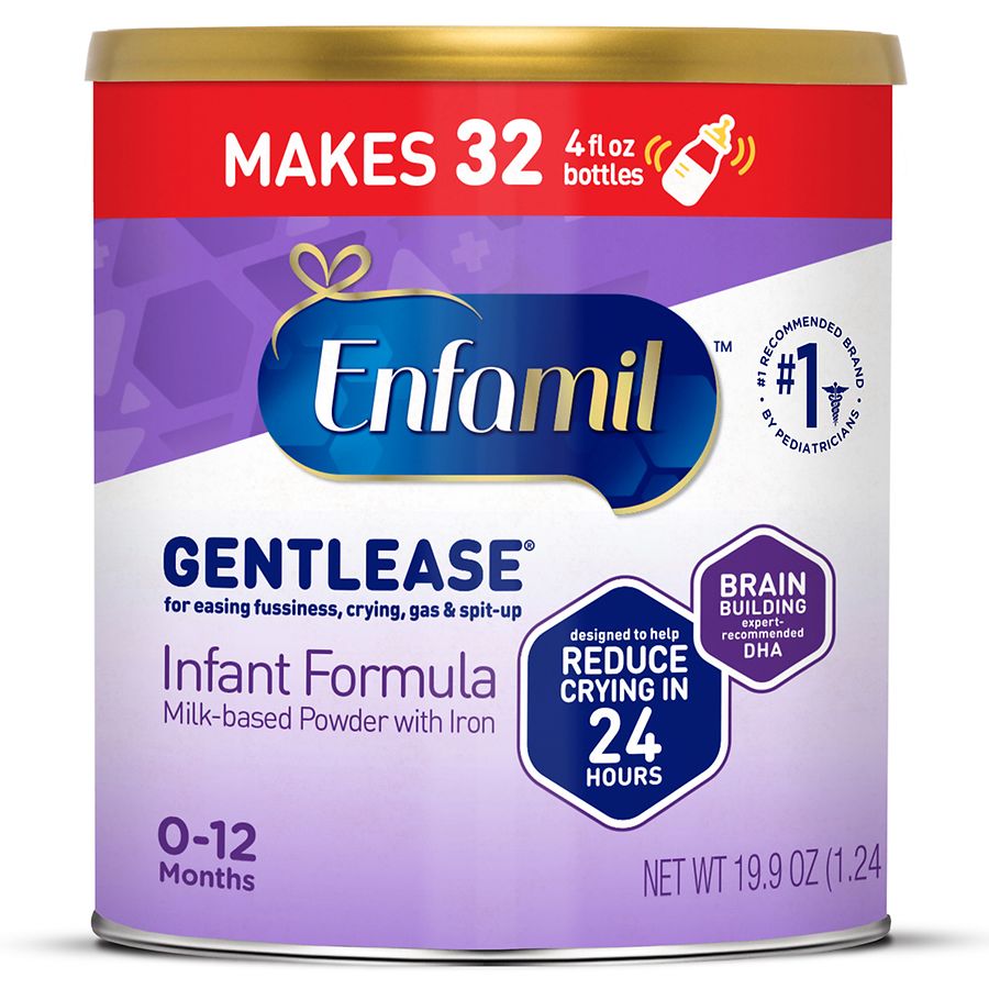 Enfamil Gentlease Baby Formula All in One Infant Formula with Iron ...