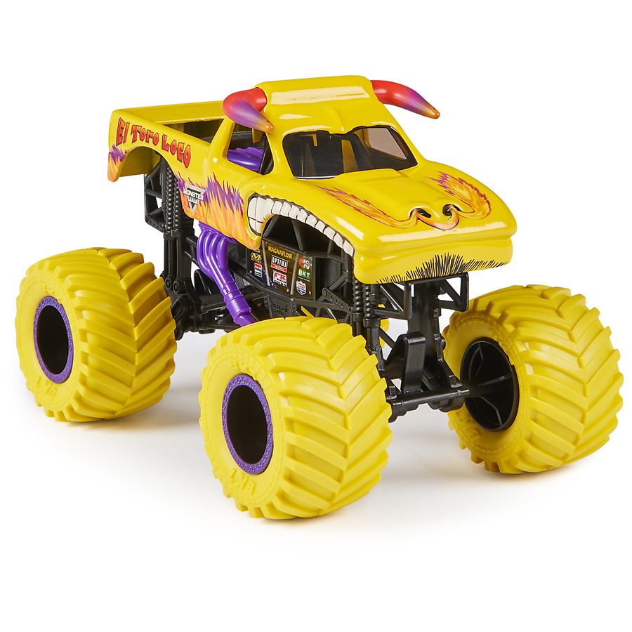 Monster Jam 1-24 Scale Monster Truck, Collector Die-Cast Vehicle ...