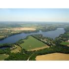 Union City: Aerial Photo of Union City Lake