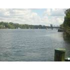 Augusta: The Savannah River Looking South, From The Riverwalk Amphitheater 9-22-2007