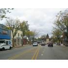 Antioch: Downtown - Main street going north, approaching Orchard street