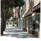 South Pasadena: Looking West down Mission St. near Mission & Fair Oaks