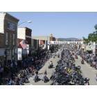 Sturgis: Sturgis Downtown during 66th Annual Bike Week - 2006