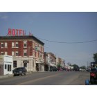 Forsyth: looking east on main street