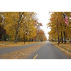 Union City: Down Union City's main street in the autumn