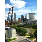 Cleveland skyline from Superior Viaduct