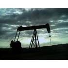 Fritch: A PUMP JACK NEAR FRITCH SKY BY GOD