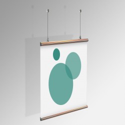 Poster Hanging Kit - EXTRA (for Aluminum Hangers)