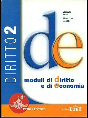 Immagine del venditore per Moduli di diritto e di economia. Diritto 2 venduto da Librodifaccia