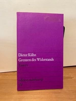 Bild des Verk�ufers f�r Grenzen des Widerstands. Essays zum Verkauf von Buchhandlung Neues Leben