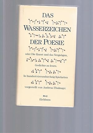 Seller image for Das Wasserzeichen der Poesie for sale by manufactura