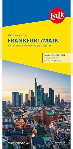 Bild des Verk�ufers f�r Falk Stadtplan Extra Frankfurt am Main 1:20.000 | mit Ortsteilen von Bad Soden a. Ts., Bad Vilbel, Eschborn, Kronberg, Neu-Isenburg, Oberursel (Ts.), Offenbach a. M., Schwalbach a. Ts. zum Verkauf von preigu