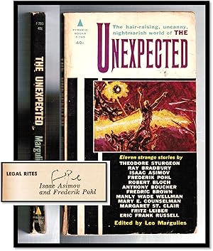 Seller image for The Unexpected [Signed by Frederik Pohl] for sale by Blind-Horse-Books (ABAA-FABA-IOBA)