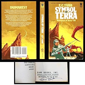 Seller image for Symbol of Terra (Dumarest of Terra, No 30) [Signed by Artist Vincent DiFate] for sale by Blind-Horse-Books (ABAA-FABA-IOBA)