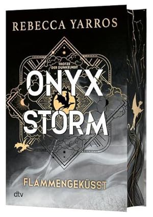 Image du vendeur pour Onyx Storm Flammengek�sst: Roman | Deluxe-Ausgabe mit atemberaubendem Farbschnitt | Die hei�ersehnte Fortsetzung von Fourth Wing und Iron Flame (Flammengek�sst-Reihe, Band 3) mis en vente par Rheinberg-Buch Andreas Meier eK