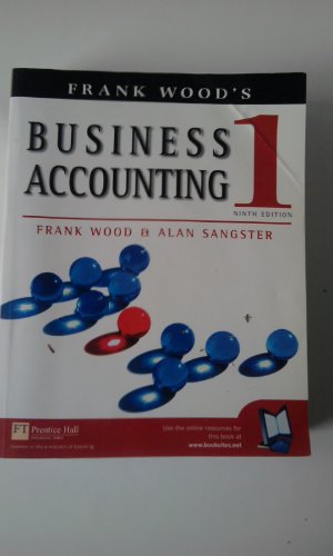 Stock image for Frank Wood's Business Accounting 1 for sale by MusicMagpie