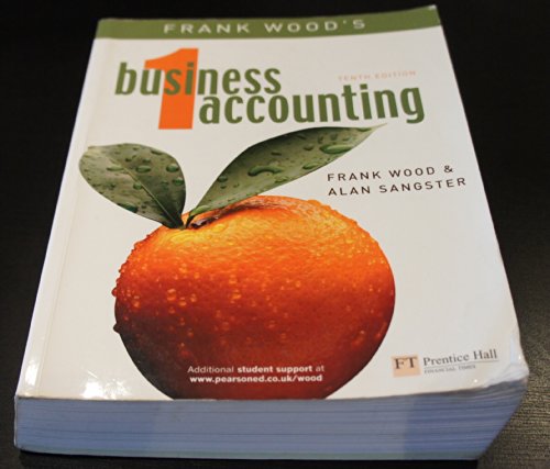 Stock image for Frank Wood's Business Accounting for sale by Better World Books Ltd