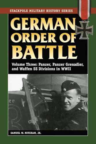 Beispielbild f�r German Order of Battle zum Verkauf von Biblios