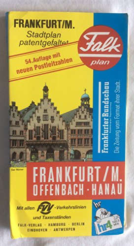 Beispielbild f�r Falk Pl�ne, Frankfurt/Main, Offenbach, Falkfaltung (Falk Stadtplan Extra Standardfaltung - Deutschland) zum Verkauf von DER COMICWURM - Ralf Heinig