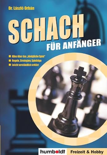 Beispielbild f�r Schach f�r Anf�nger zum Verkauf von medimops