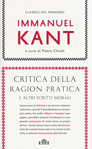 Immagine dell'editore per CRITICA DELLA RAGION PRATICA (ita) venduto da Brook Bookstore