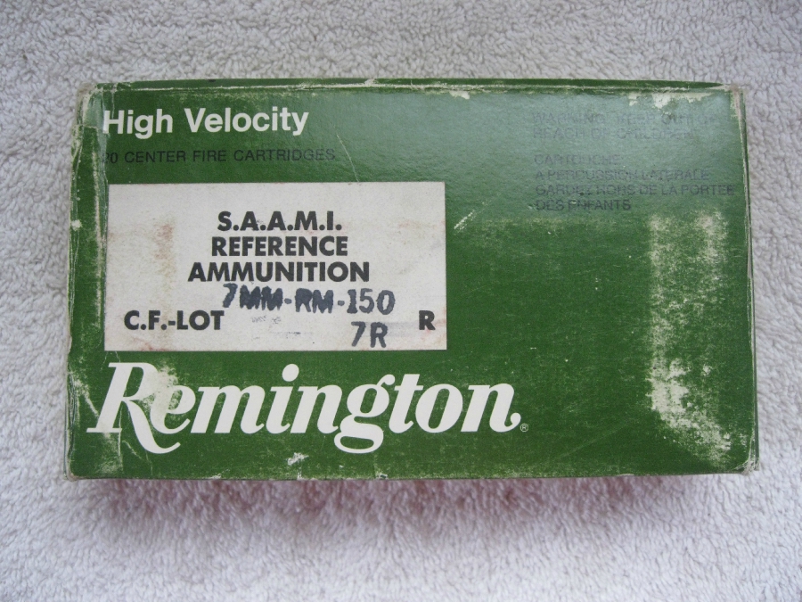 Remington 7MM REM MAG 150 GR CORE-LOKT PTD SOFT POINT AMMUNITION AMMO ...