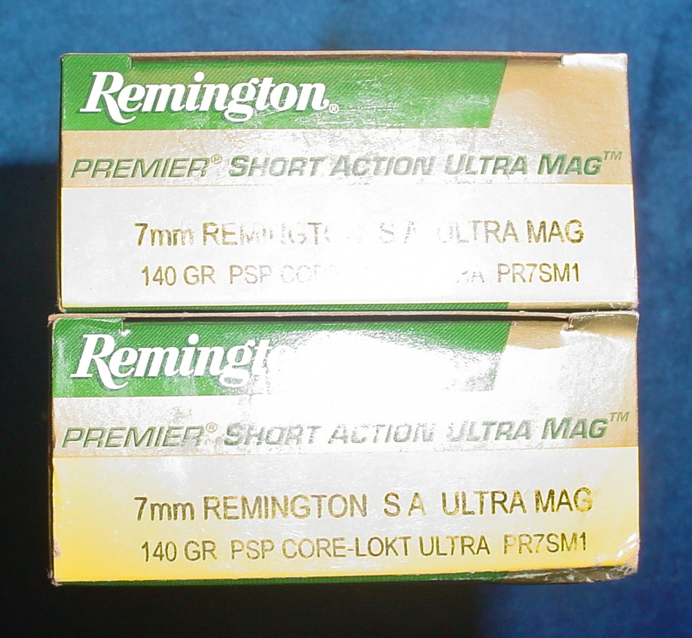 Remington 7mm Saum 140 Gr Core Lokt Ultra Ammo 40 Rds 7mm Rem. Mag. For ...